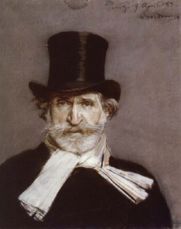 Giovanni Boldini Portrait of Giuseppe Verdi china oil painting image